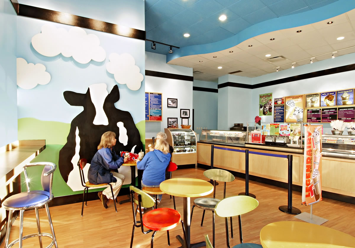 Cypress Contracting build-out for Ben & Jerry at National Harbor