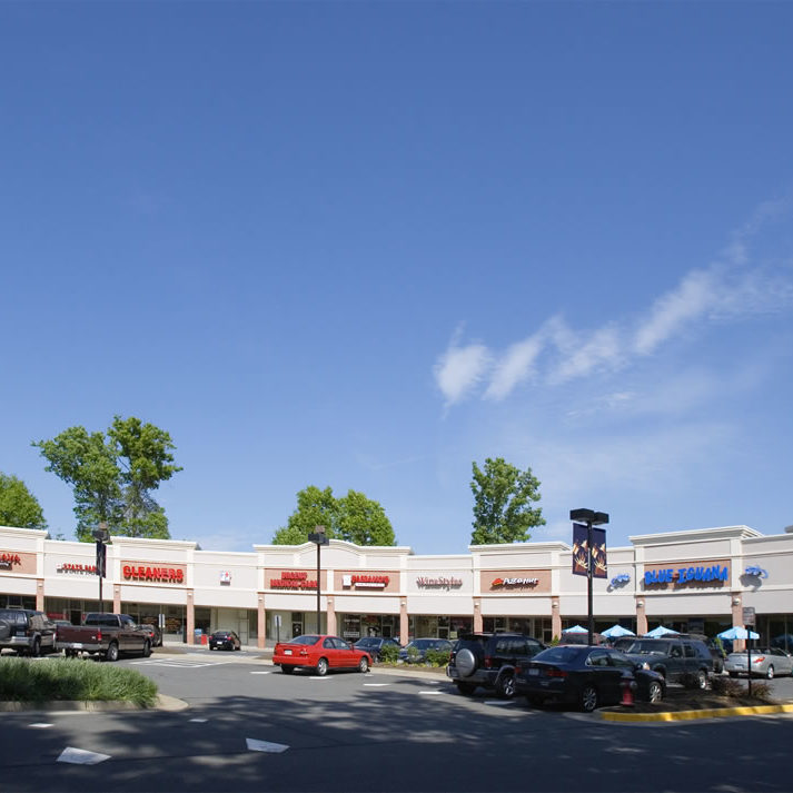 After shopping center reovation by Cypress Contracting